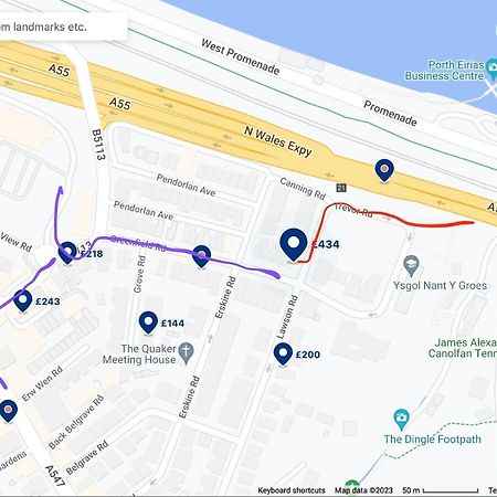 فيلا Turret Corner, Colwyn Bay, 5Min Walk To Sandy Beach كونوي المظهر الخارجي الصورة