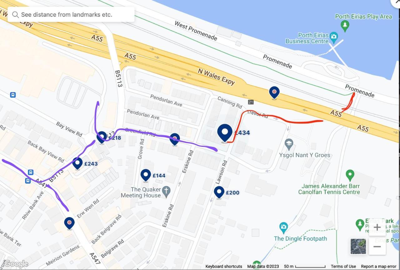 فيلا Turret Corner, Colwyn Bay, 5Min Walk To Sandy Beach كونوي المظهر الخارجي الصورة